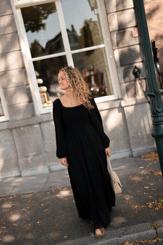 Coton dress CJ guusje black