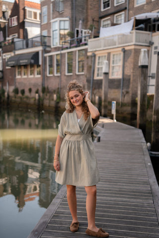 Azzurro 95265 dress florence green – foto 5