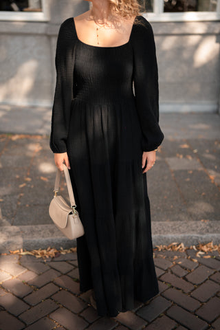 Coton dress CJ guusje black