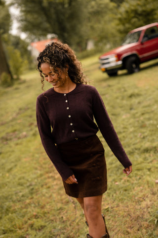 Cardigan Bordeaux Lilly