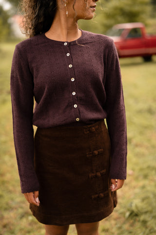 Cardigan Bordeaux Lilly