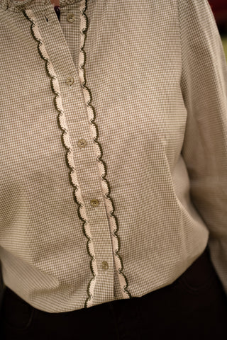 Blouse cotton broderie