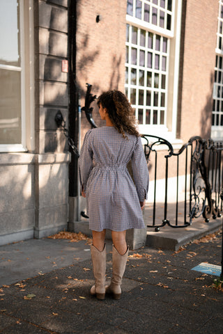 6837 dress block marron