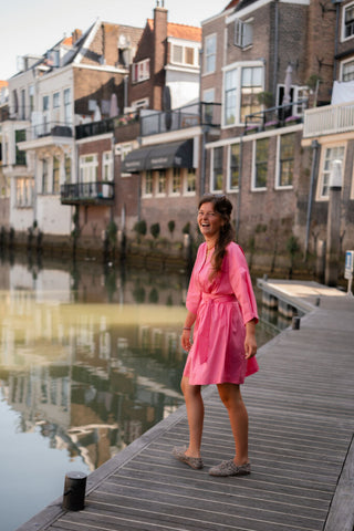 Azzurro 8614 dress coco barbiepink – foto 7