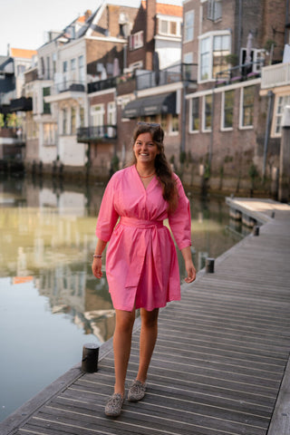Azzurro 8614 dress coco barbiepink – foto 6