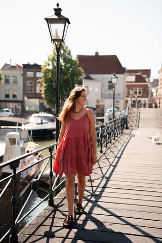 dress boe sole pink