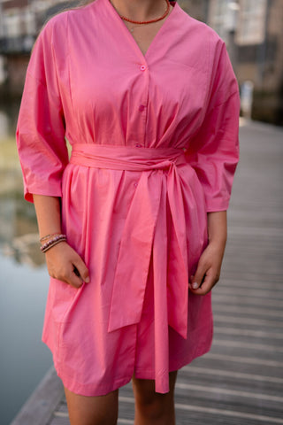 Azzurro 8614 dress coco barbiepink – foto 4