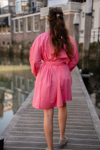 Azzurro 8614 dress coco barbiepink – foto 5