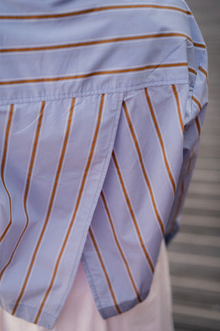 Azzurro 93257 blouse blue barca – foto 6