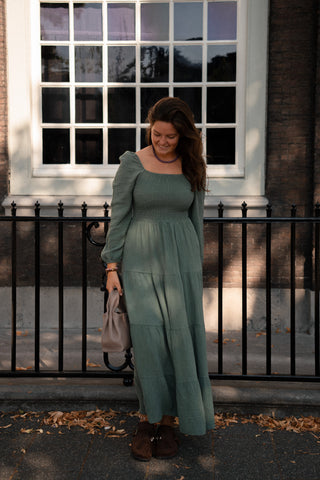 Coton dress CJ guusje army