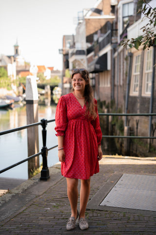 Azzurro 95243 dress sevilla red – foto 5