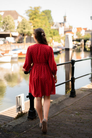 Azzurro 95243 dress sevilla red – foto 4