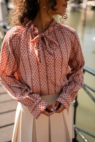 144 vieuxrose blouse