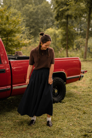 Skirt long bleu Elena