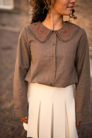 3354 blouse block kraag Anne