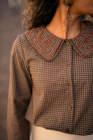 3354 blouse block kraag Anne