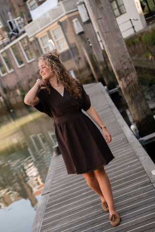 Azzurro 95265 dress florence brown – foto 3