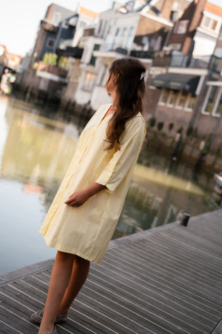 Azzurro 8614 dress coco yellow – foto 2
