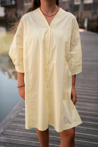 Azzurro 8614 dress coco yellow – foto 4