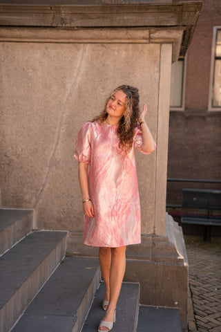 Azzurro 951835 dress pink annefleur
