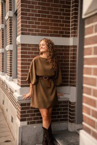 dress bowie olive