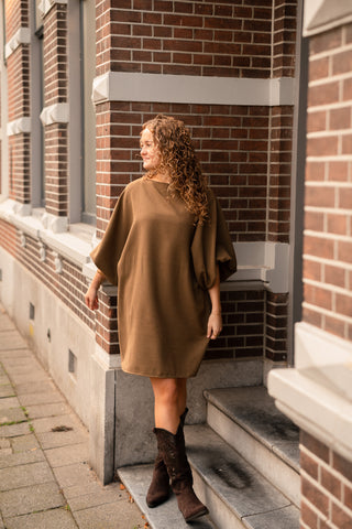 dress bowie olive