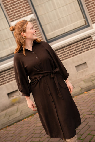 AMELIE&AMELIE dress long brown