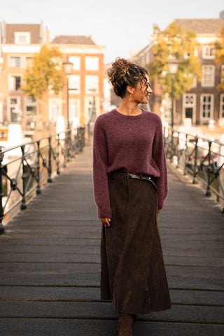 AMELIE&AMELIE skirt brown Anne