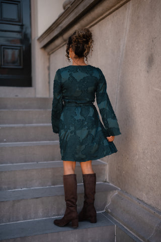 FREEBIRD Danina dress green