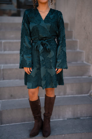 FREEBIRD Danina dress green