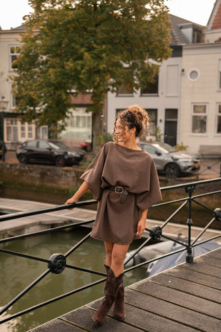 dress bowie brown