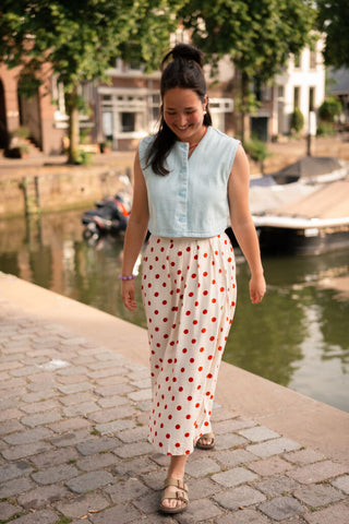 2699 milo skirt mirjam orange dot – foto 5