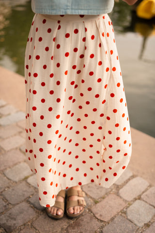 2699 milo skirt mirjam orange dot – foto 2
