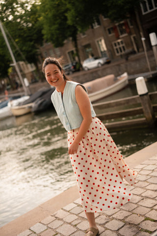 2699 milo skirt mirjam orange dot – foto 7