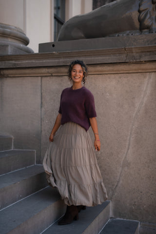 skirt vic boe taupe