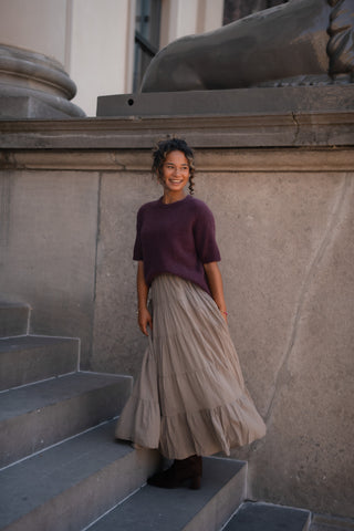 skirt vic boe taupe