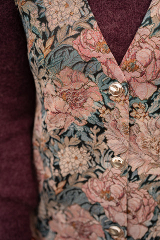 A VIEW brocade dress sandy