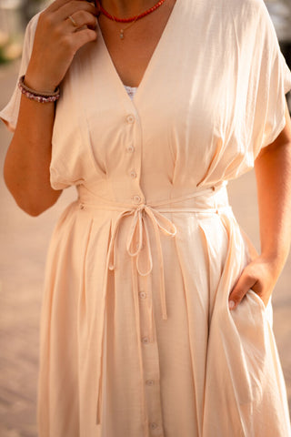 11589 beige dress – foto 5