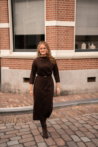 Freebird devoted choco dress