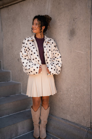 dot jacket Steffi
