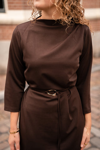 Freebird devoted choco dress