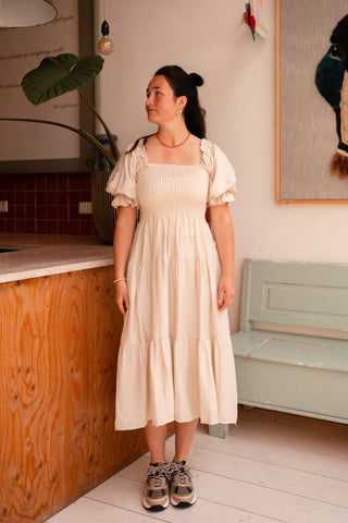 saar dress beige – foto 6