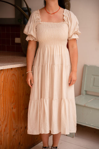 saar dress beige – foto 2