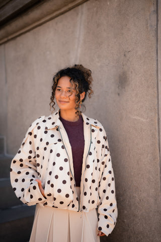 dot jacket Steffi