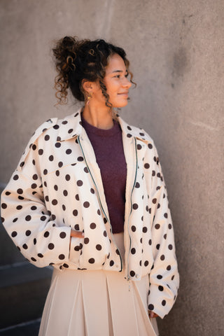 dot jacket Steffi