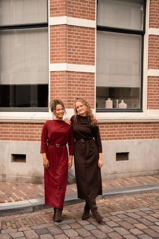 Freebird devoted dress bordeaux