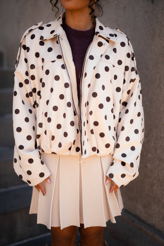 dot jacket Steffi