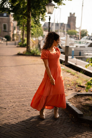Fav dress saar old pink