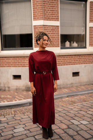 Freebird devoted dress bordeaux