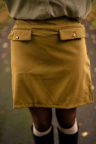 skirt cian azzurro 94114 green